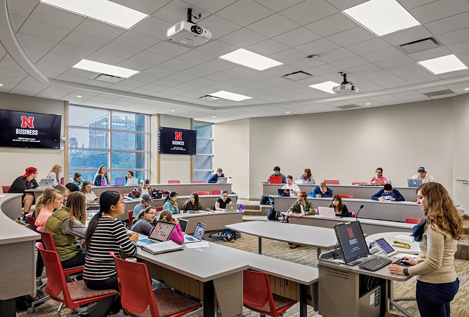 Tiered Classrooms