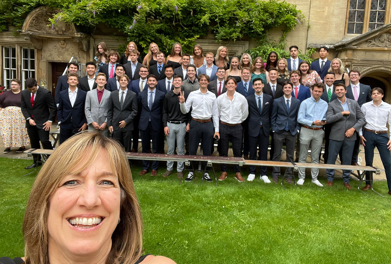 England Kathy selfie